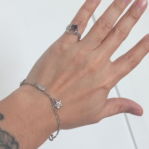 925 amethyst ring - Picture 7 of 9